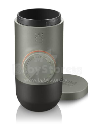 WACACO MINIPRESSO portable espresso machine for ground coffee GR2, gray olive