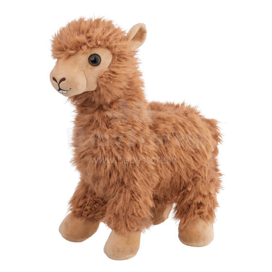 Plush toy - 14195 - ALPACA- BROWN - size 30 cm