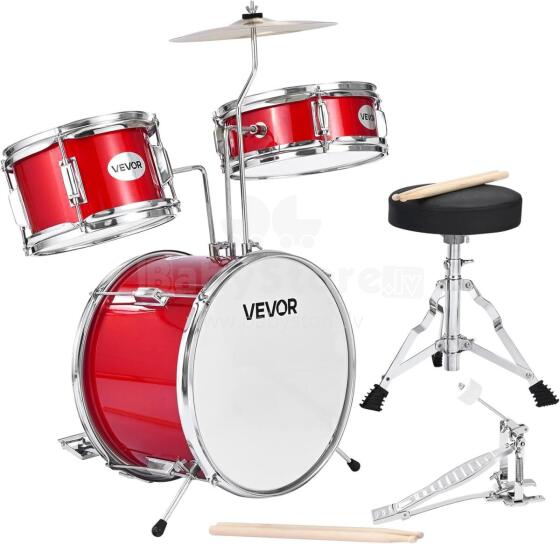 Kidsworld Musical Instrument Drum Kit Art.287557 drum set for young musicians