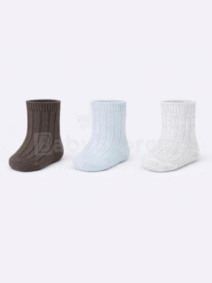 NOVITI SB176-B-01 Socks for Boys Striped Mix 15-18
