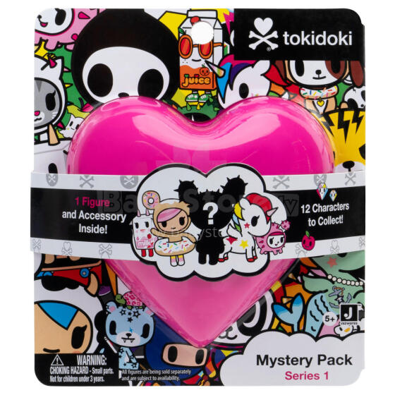 TOKIDOKI figure with accessory, 5 cm