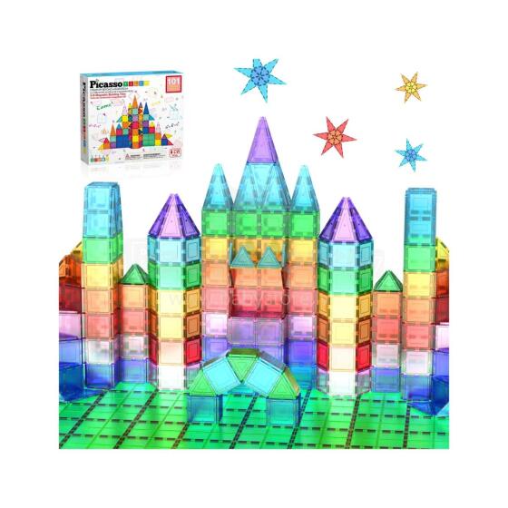 PICASSO TILES Magnetic constructor 101 pcs., PT101