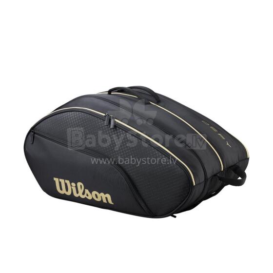 WILSON DEFY V1 PADEL BAG BLACK GOLD 2026