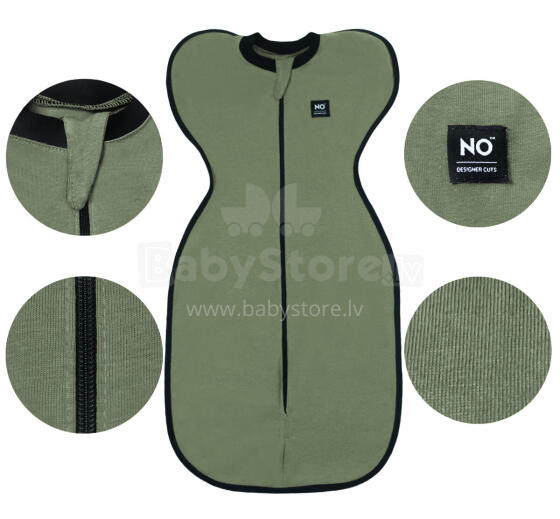 La Bebe™ NO Swaddle Up S Art.224713 Green