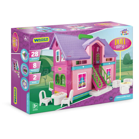 WADER 25401 Игровой домик для кукол