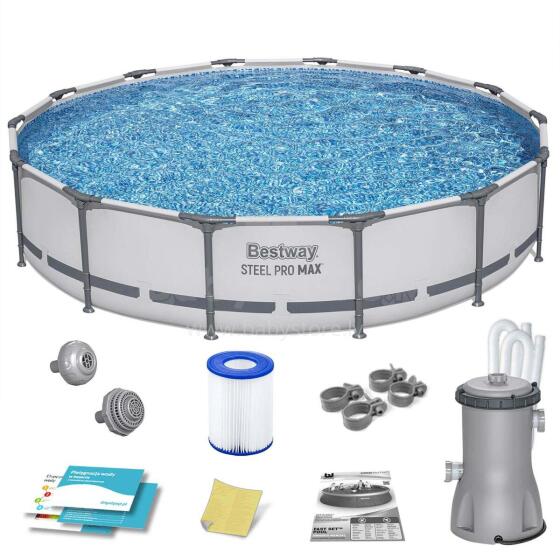 Bestway 56595 427 x 84 cm 10-in-1 Frame Pool
