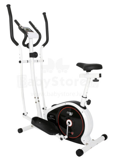 CHRISTOPEIT SPORT elliptical trainer + exercise bike CT4. Combination of exercise bike and elliptical trainer 7kg/100kg
