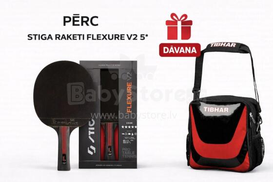 STIGA Racket Set and TIBHAR Bag for Table Tennis Equipment as a Gift