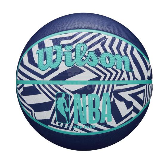 WILSON NBA DRV PLUS DAZZLE CAMO BSKT INDIGO basketbola bumba