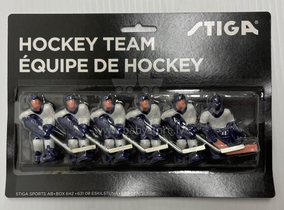 Hockey team white/dark blue