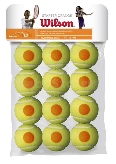 WILSON STARTER ORANGE BALLS (12 pcs.)