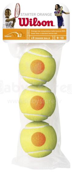 WILSON STARTER ORANGE BALLS (3 pcs.)