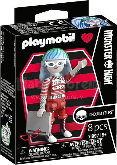 PLAYMOBIL Monster High – Ghoulia Yelps Figure Set for Spooky Fun & Creative Adventures
