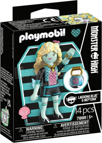 PLAYMOBIL Monster High – Lagoona Blue Figure Set for Underwater Adventures & Halloween Fun