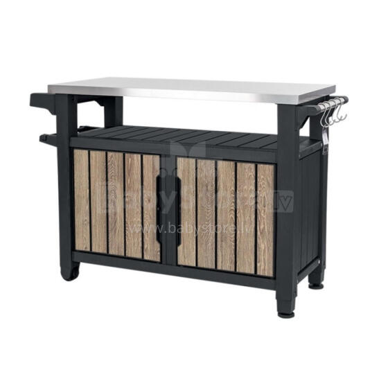 Grill table Deco Unity XL 207L ash wood tone