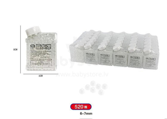 Lode uz ieroci - 02482 - GELS - CAURSPIDĪGS - mazs - 6-7 mm