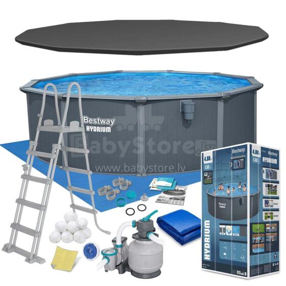 Year-Round Panel Pool 488 x 132 cm 13in1 Bestway 561CU