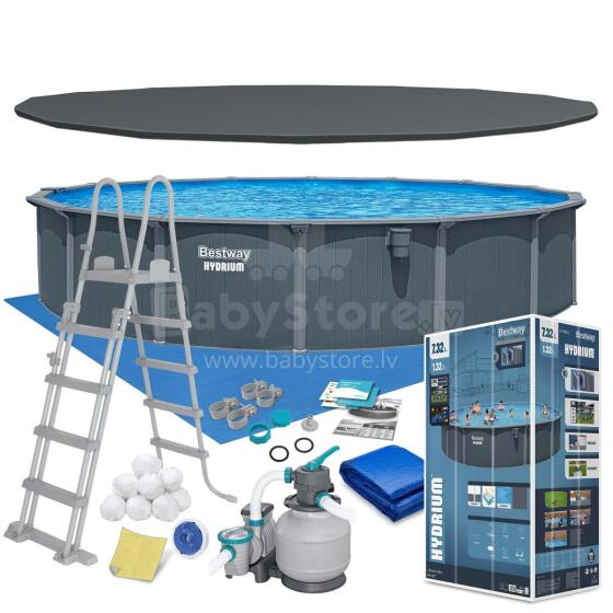 Year-Round Panel Pool 732 x 132 cm 13in1 Bestway 561RP