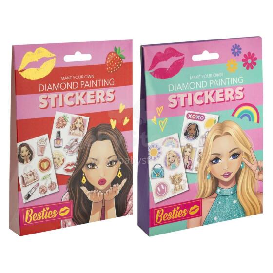 Besties teemanditikand kleebised 12 tk