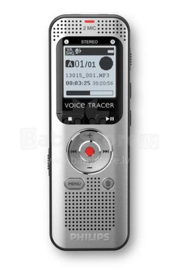 PHILIPS diktafons, 8GB, sudraba