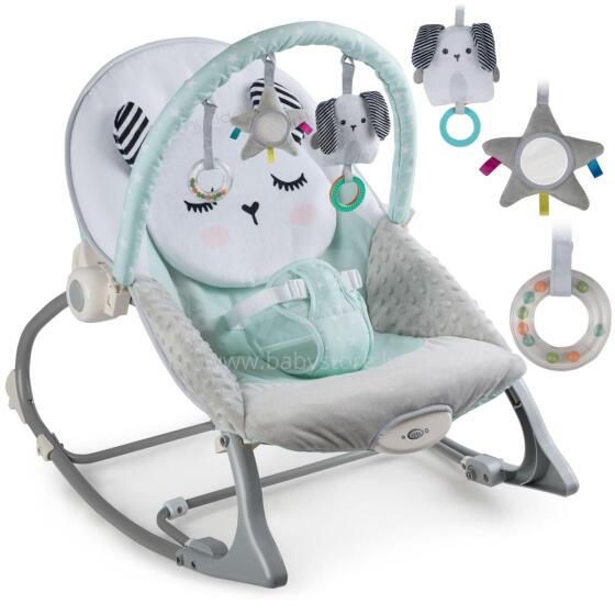 Nukido Rocking Chair with Vibration - Mint