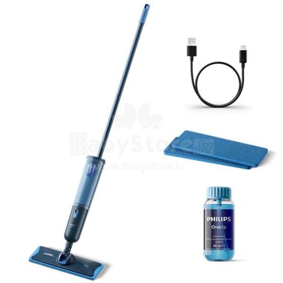 Philips OneUp series 3000 elektriskā mazgāšanas slota, zila