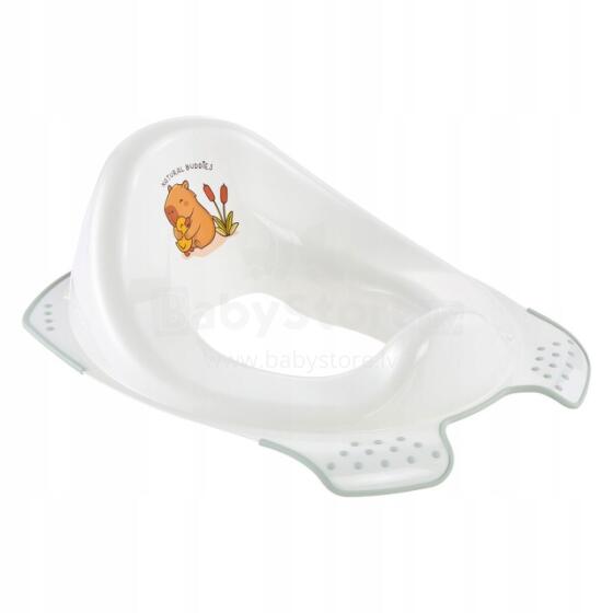 KEEEPER EWA CUTE CAPYBARA Toilet Seat Cover with Anti-Slip Function White