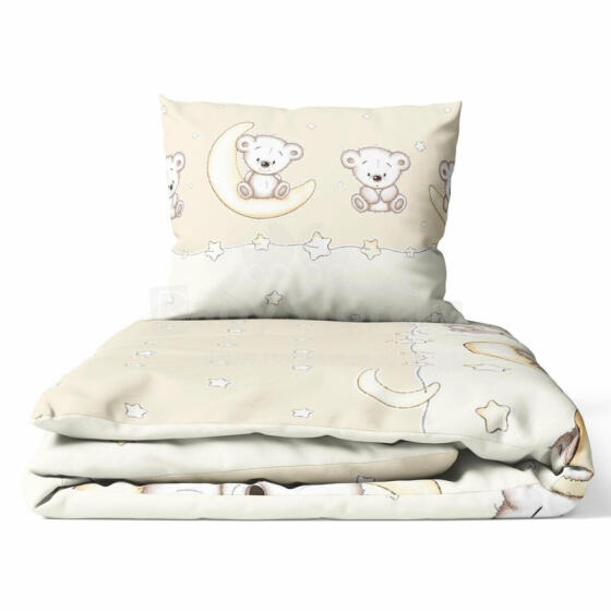 Cover set -  2 pcs - 135x100, 40x60 - LEON - BEIGE