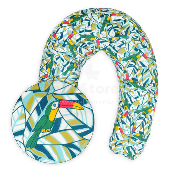 Spilvens barošanai - TB0045 /40 - RELAX COTTON - izmērs 190 cm - TOUCAN - ZAĻŠ