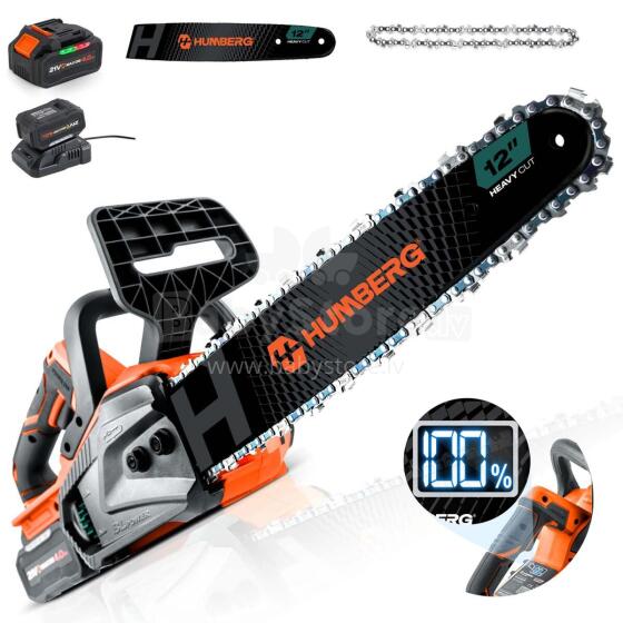 12" Cordless Chainsaw Humberg HM-436 for Wood