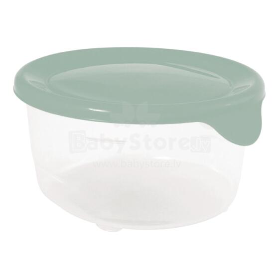 Food container round 0.5L Fresh&amp;amp;Go green