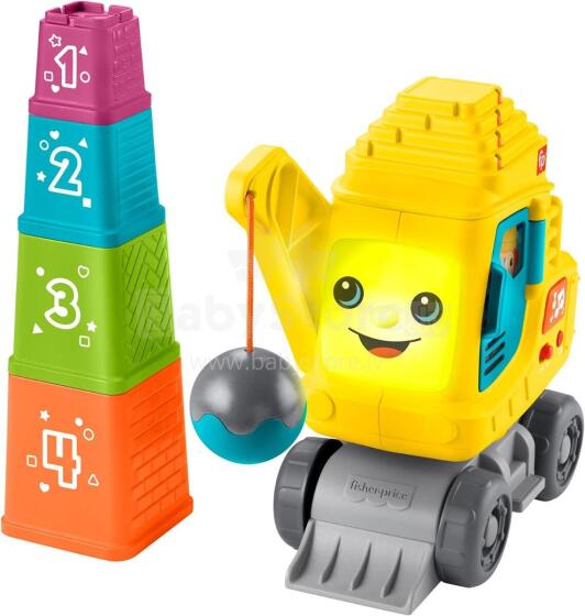 Fisher-Price virnastatav ja loendamist õpetav ekskavaator