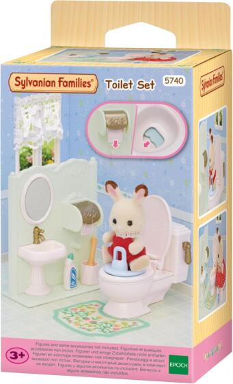 Sylvanian Toilet Set Art.5740 Туалетный набор  - Мебель для кукольного домика