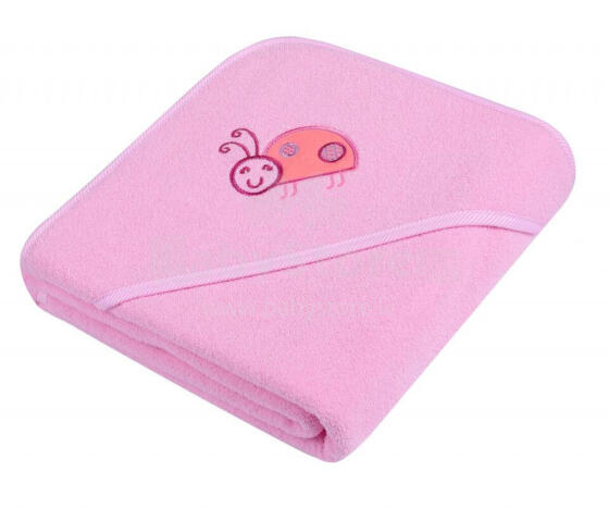 Bathing cover - 317 - TERRY - HAFT - size 100x100 - PINK