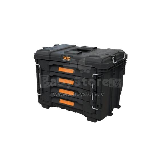 Tool box with 4 drawers ROC Pro Gear 4 Drawers Unit XL 56.5x37.5x41.3cm