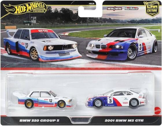 Hot Wheels premium autod 2-pakk
