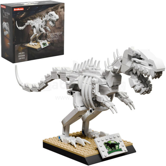 KLOCKI SZKIELET DINOZAURA T-REX 328 ELEM