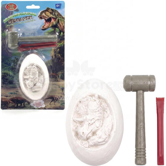WYKOPALISKA PALEONTOLOG DINOZAUR W JAJKU