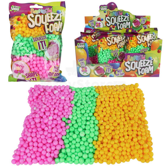 MASA PIANKOWA TĘCZOWA KORALIKI 33g