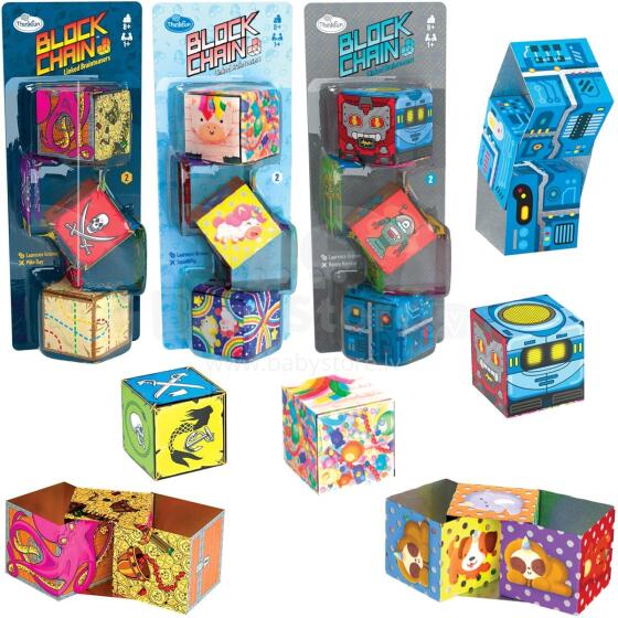 UKŁADANKA THINKFUN BLOCK CHAIN 3 WZORY