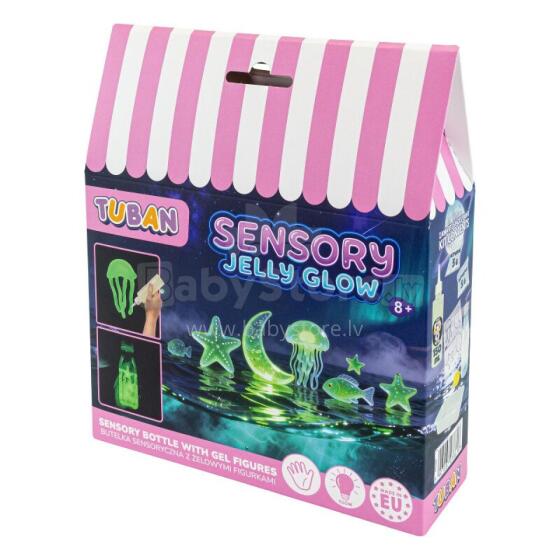 Senso Story - Bottle with gel figures (glow in the dark)