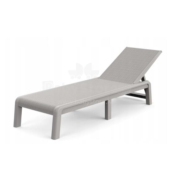 Sun lounger Atlas light beige