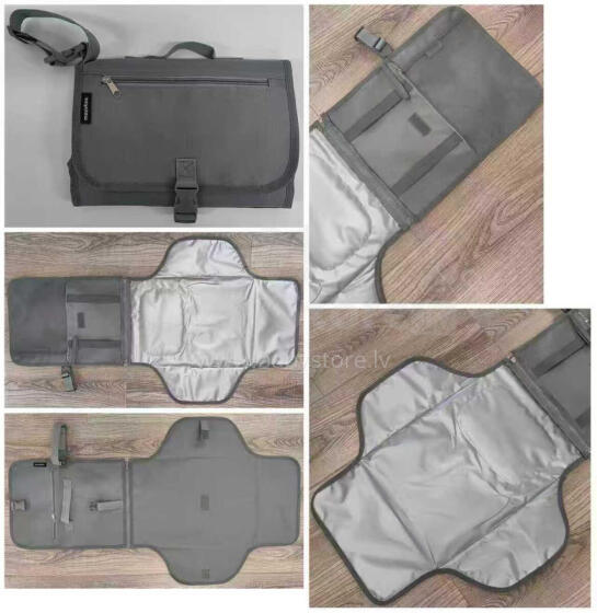 Portable Changing Pad- BN-1918/ 577 - DARK GREY