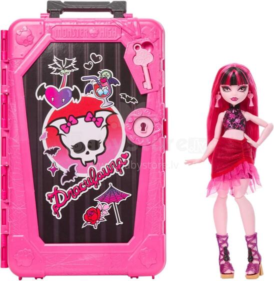 Monster High Skulltimate Secrets: Destination Gore-geous Oasis – Draculaura Doll & Accessories Set
