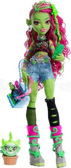 Monster High Venus McFlytrap Doll – Botanical Glam Look with Pet Chewlian & Accessories