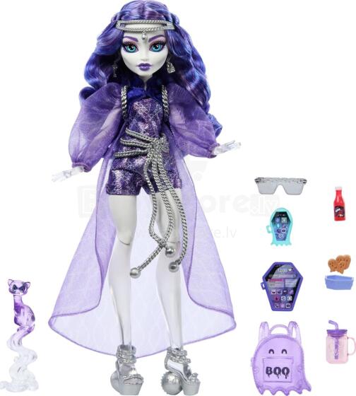 Monster High Spectra Vondergeist Doll – Ghostly Glam Look with Pet Rhuen & Accessories