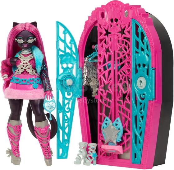 Monster High Skulltimate Secrets Кэтти Нуар – набор с гардеробом и 19+ сюрпризами