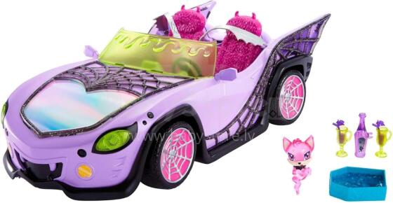 Monster High Ghoul Mobile – фиолетовый кабриолет