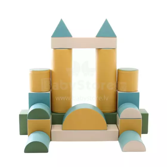 Mega Fort – Soft Play XL Building Set for Kids (Climb, Crawl & Create Adventure Blocks)