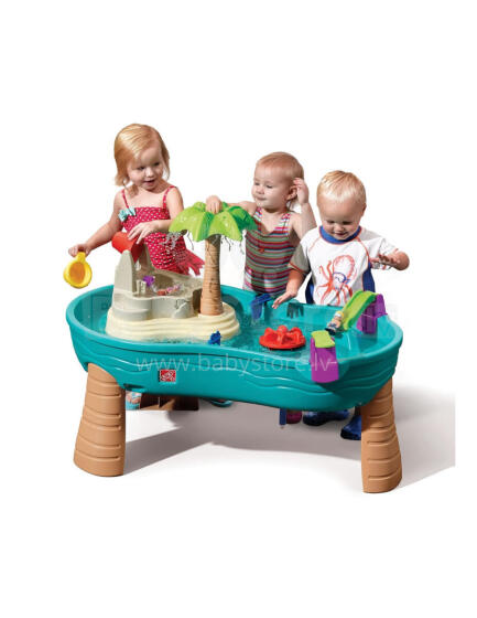 Step2 Water Table with Island and Accessories Splish Splash Seas Water Table™